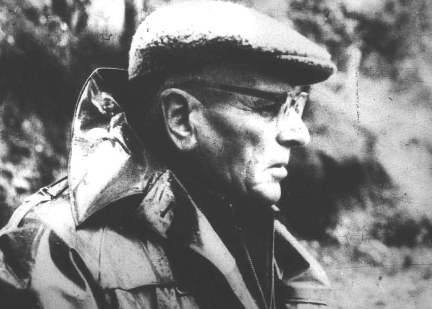 К.Г. Паустовский на Ильинском омуте.